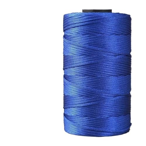 250 g Sommer-Häkelgarn mit flachem Band – glänzendes Garn for Selberweben, for handgefertigte Sonnenhüte, Sandalen und Taschen.(35 Royal Blue) von LiuliuBull