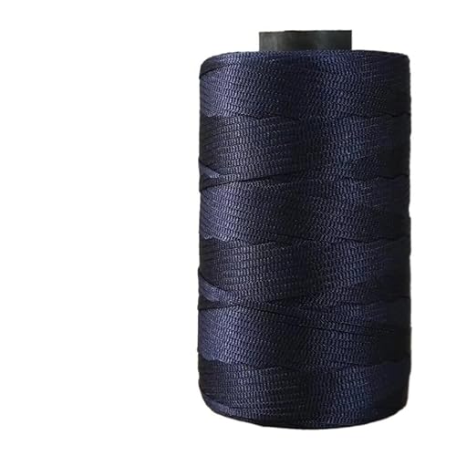 250 g Sommer-Häkelgarn mit flachem Band – glänzendes Garn for Selberweben, for handgefertigte Sonnenhüte, Sandalen und Taschen.(TibetanBlue) von LiuliuBull