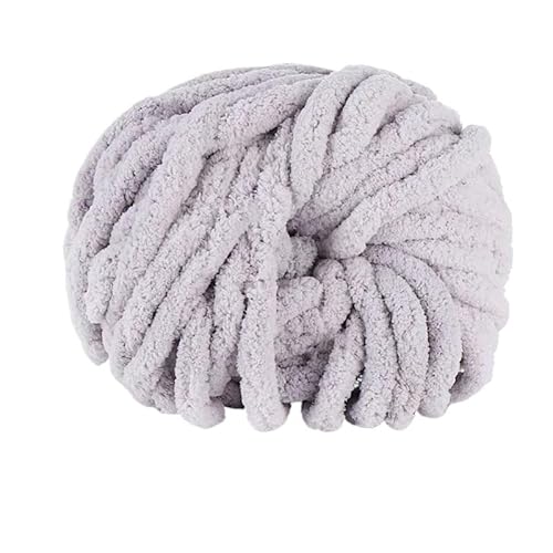 250 g dickes Garn – 2 cm dickes Jumbo-Garn aus Acryl for Strick-, Häkel- und Bastelprojekte(Silver) von LiuliuBull