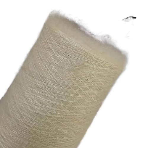 250 g feiner Mohair-Wollfaden for Basteln – weiches, hautfreundliches Garn for Häkeln von Tüchern, Schals und Pullovern(CORAL RED) von LiuliuBull