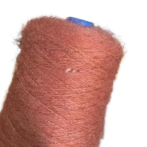 250 g feiner Mohair-Wollfaden for Basteln – weiches, hautfreundliches Garn for Häkeln von Tüchern, Schals und Pullovern(Clear) von LiuliuBull