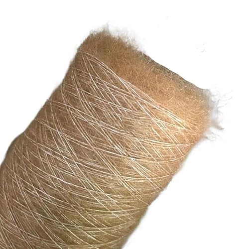 250 g feiner Mohair-Wollfaden for Basteln – weiches, hautfreundliches Garn for Häkeln von Tüchern, Schals und Pullovern(DEEP BLUE) von LiuliuBull