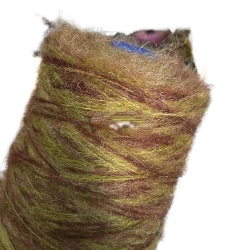 250 g feiner Mohair-Wollfaden for Basteln – weiches, hautfreundliches Garn for Häkeln von Tüchern, Schals und Pullovern(Dark Blue) von LiuliuBull