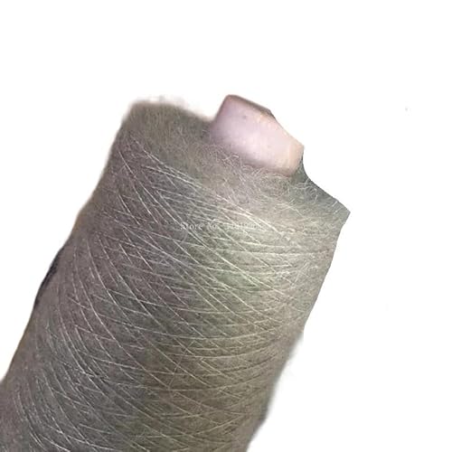 250 g feiner Mohair-Wollfaden for Basteln – weiches, hautfreundliches Garn for Häkeln von Tüchern, Schals und Pullovern(Light purple) von LiuliuBull