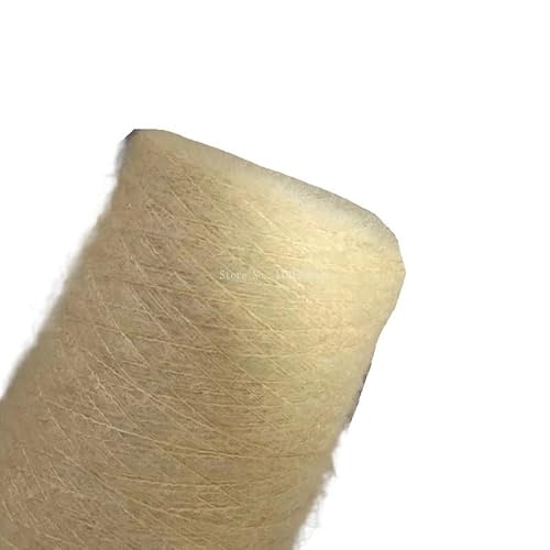 250 g feiner Mohair-Wollfaden for Basteln – weiches, hautfreundliches Garn for Häkeln von Tüchern, Schals und Pullovern(Olive) von LiuliuBull