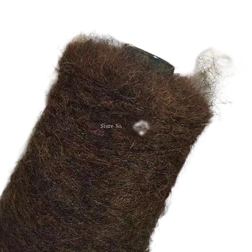 250 g feiner Mohair-Wollfaden for Basteln – weiches, hautfreundliches Garn for Häkeln von Tüchern, Schals und Pullovern(Rose Red) von LiuliuBull