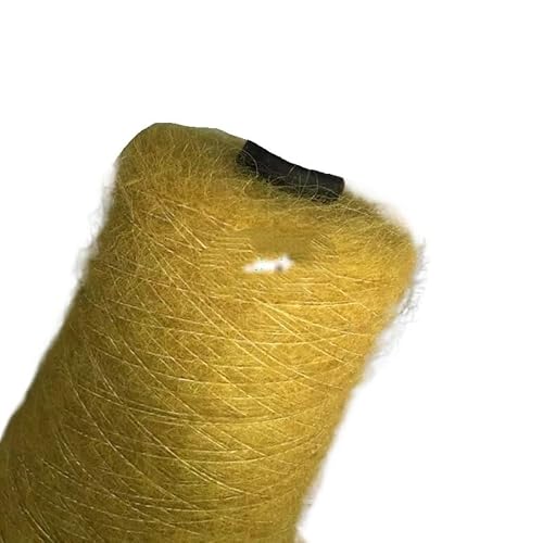 250 g feiner Mohair-Wollfaden for Basteln – weiches, hautfreundliches Garn for Häkeln von Tüchern, Schals und Pullovern(Rosy Red) von LiuliuBull