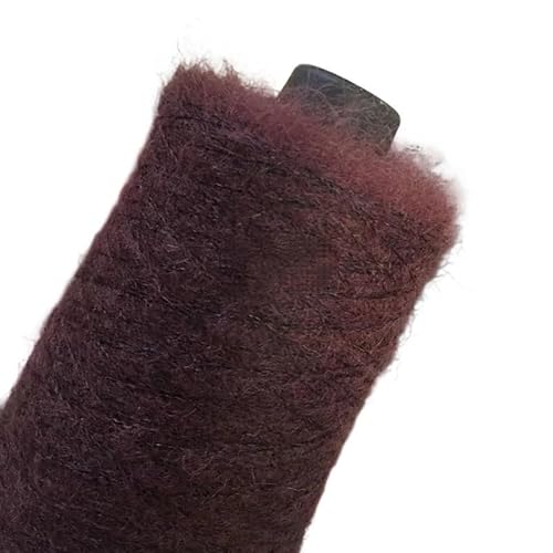 250 g feiner Mohair-Wollfaden for Basteln – weiches, hautfreundliches Garn for Häkeln von Tüchern, Schals und Pullovern(navy Blue) von LiuliuBull