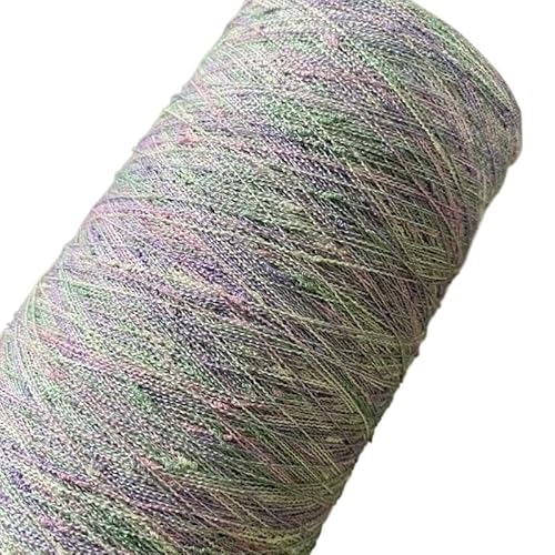250 g handgewebte Metallknoten – buntes DIY-Garn for Stricken und Häkeln, glänzender Golddraht-Begleiter(07-250g) von LiuliuBull