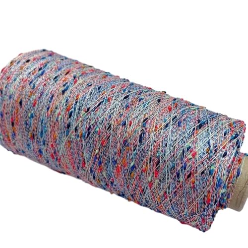 250 g handgewebte Metallknoten – buntes DIY-Garn for Stricken und Häkeln, glänzender Golddraht-Begleiter(11-250g) von LiuliuBull