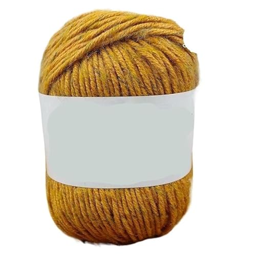290 g buntes, dickes Mohair-Alpaka-Garn for Stricken von Hand – perfekt for Pullover, Schals und Mützen(Autumn Yellow) von LiuliuBull