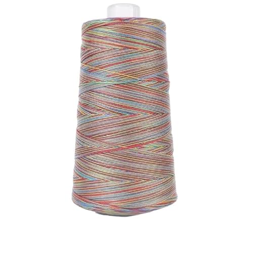 300 g Maulbeerseiden-Floss, handgewebt, gehäkelter Kurzarmrock – hautfreundliche, drapierte Wolle for ultimativen Komfort(Colorful) von LiuliuBull