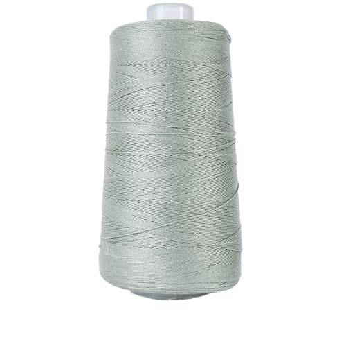 300 g Maulbeerseiden-Floss, handgewebt, gehäkelter Kurzarmrock – hautfreundliche, drapierte Wolle for ultimativen Komfort(Lightgray) von LiuliuBull
