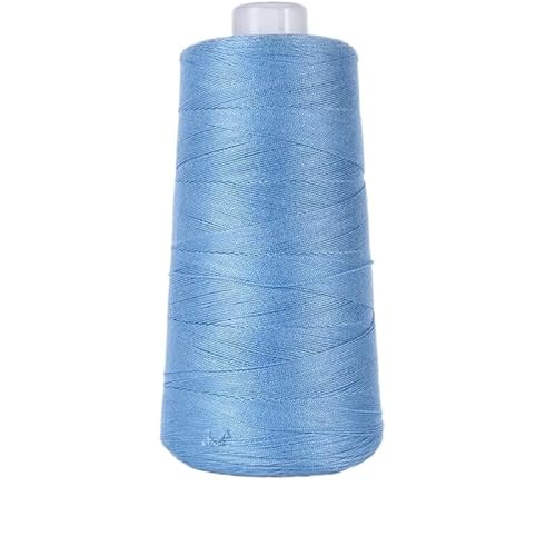 300 g Maulbeerseiden-Floss, handgewebt, gehäkelter Kurzarmrock – hautfreundliche, drapierte Wolle for ultimativen Komfort(Sky Blue) von LiuliuBull