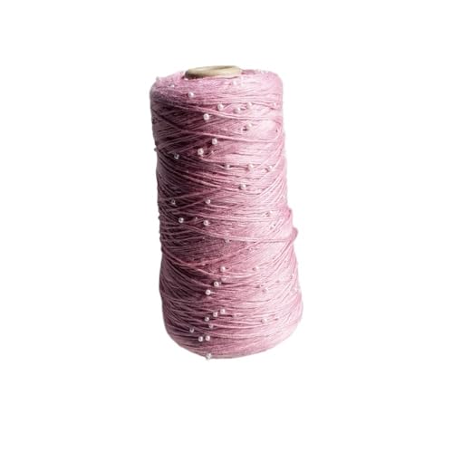 350 g 6 Stränge merzerisiertes Perlen-Baumwollgarn for Häkeln, Perlensticken und Handweben – feines Wollgarn(Powder) von LiuliuBull