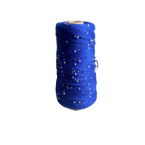 350 g 6 Stränge merzerisiertes Perlen-Baumwollgarn for Häkeln, Perlensticken und Handweben – feines Wollgarn(Royalblue) von LiuliuBull