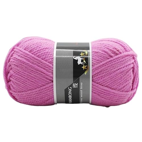 400 g dickes Alpaka-Wollgarn for Handstricken – ideal for Schals, Mützen, Pullover und Mäntel(Lotus Powder) von LiuliuBull