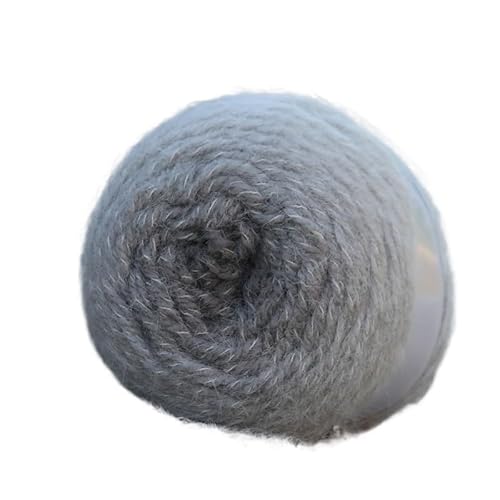 400 g dickes Garn mit Farbverlauf for Handstricken – Regenbogenfarbmuster for Pullover, Tücher, Mützen und Accessoires(04CoconutShellAsh) von LiuliuBull