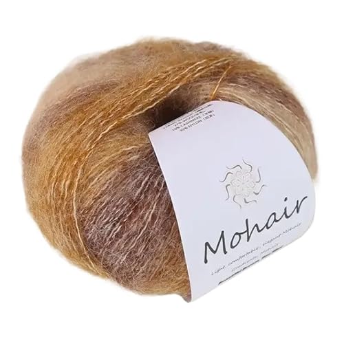 5 Stück Farbverlaufs-Mohairgarnknäuel – handgewebtes gefärbtes Garn for Pullover, Schals und Bastelarbeiten(11-5pcs) von LiuliuBull