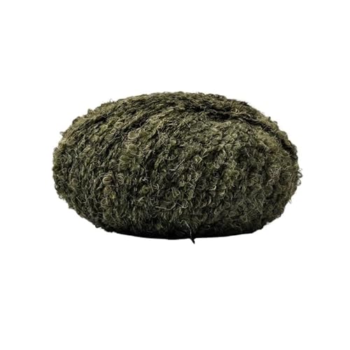 50 g Alpaka-Wollschlingengarn for DIY-Projekte – weiches Teddy-Rollgarn for Handstricken und Weben von Schals(27color) von LiuliuBull