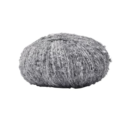50 g Alpaka-Wollschlingengarn for DIY-Projekte – weiches Teddy-Rollgarn for Handstricken und Weben von Schals(29color) von LiuliuBull