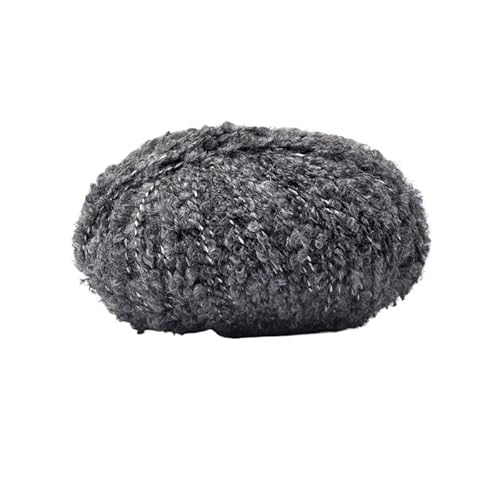 50 g Alpaka-Wollschlingengarn for DIY-Projekte – weiches Teddy-Rollgarn for Handstricken und Weben von Schals(30color) von LiuliuBull