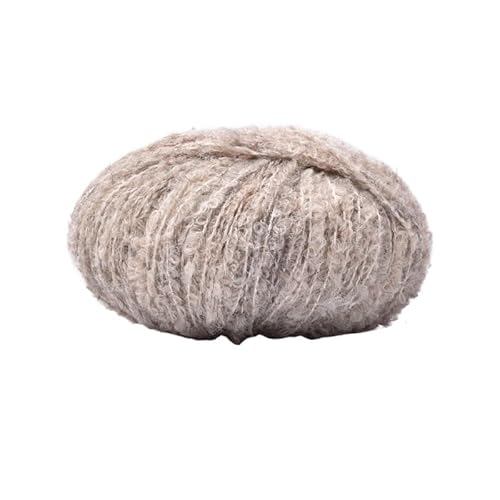 50 g Alpaka-Wollschlingengarn for DIY-Projekte – weiches Teddy-Rollgarn for Handstricken und Weben von Schals(38color) von LiuliuBull