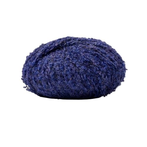 50 g Alpaka-Wollschlingengarn for DIY-Projekte – weiches Teddy-Rollgarn for Handstricken und Weben von Schals(Color12) von LiuliuBull