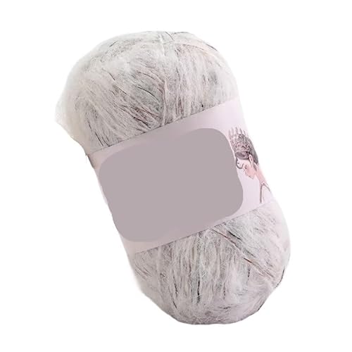 50 g Mohair-Sektion, gefärbte feine Wolle, weiche, hautfreundliche, handgestrickte Wolle, DIY-Schal, Mütze, Pullover, allmähliches Wechseln des Mantels(Mz01) von LiuliuBull