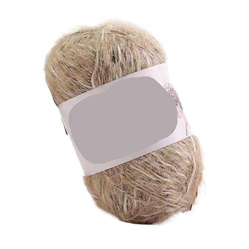 50 g Mohair-Sektion, gefärbte feine Wolle, weiche, hautfreundliche, handgestrickte Wolle, DIY-Schal, Mütze, Pullover, allmähliches Wechseln des Mantels(Mz03) von LiuliuBull