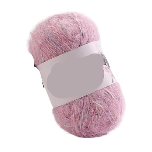 50 g Mohair-Sektion, gefärbte feine Wolle, weiche, hautfreundliche, handgestrickte Wolle, DIY-Schal, Mütze, Pullover, allmähliches Wechseln des Mantels(Mz05) von LiuliuBull