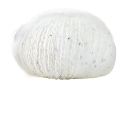 50 g farbiges Mohair-Alpaka-Wollgarn for Handstricken – ideal for Mützen, Schals und Pullover(05color) von LiuliuBull