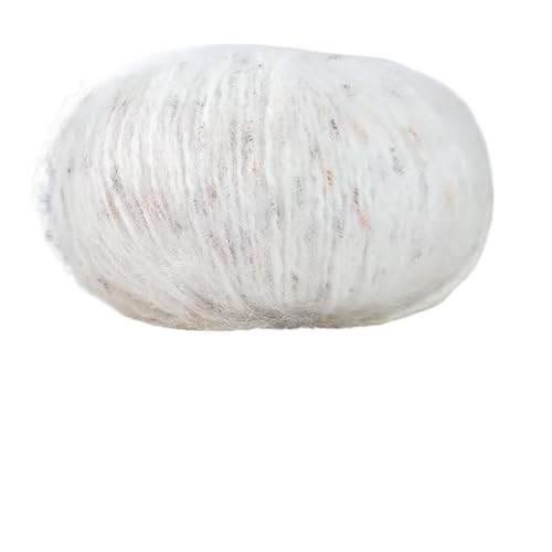50 g farbiges Mohair-Alpaka-Wollgarn for Handstricken – ideal for Mützen, Schals und Pullover(06color) von LiuliuBull