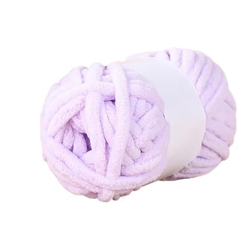 50 g grobes Ice Bar Arctic Velvet-Garn – handgewebtes dickes Wollhäkelgarn for selbstgemachte Schals, Mützen und Kleidung(Color6) von LiuliuBull