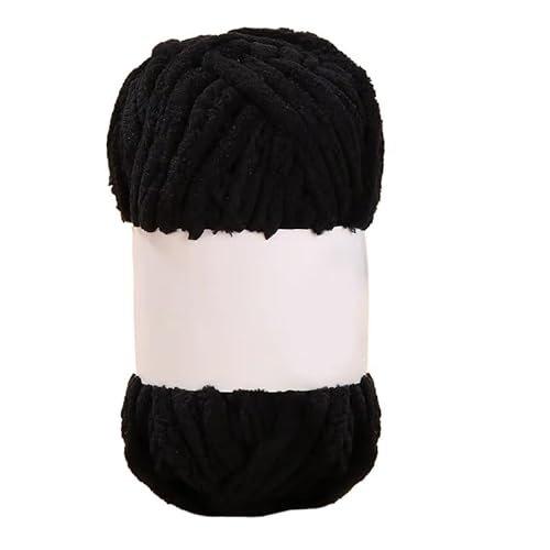 50 g grobes Ice Bar Arctic Velvet-Garn – handgewebtes dickes Wollhäkelgarn for selbstgemachte Schals, Mützen und Kleidung(Color8) von LiuliuBull
