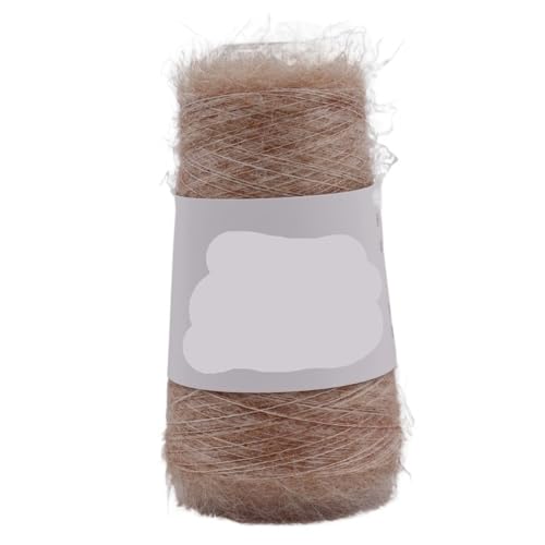 500 g, 6500 m, südafrikanisches Kid-Silk-Mohair-Garn – 55% Mohair for Handstricken dünner Pullover und for DIY-Projekte(02color) von LiuliuBull