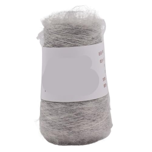 500 g, 6500 m, südafrikanisches Kid-Silk-Mohair-Garn – 55% Mohair for Handstricken dünner Pullover und for DIY-Projekte(04color) von LiuliuBull