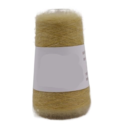 500 g, 6500 m, südafrikanisches Kid-Silk-Mohair-Garn – 55% Mohair for Handstricken dünner Pullover und for DIY-Projekte(26color) von LiuliuBull