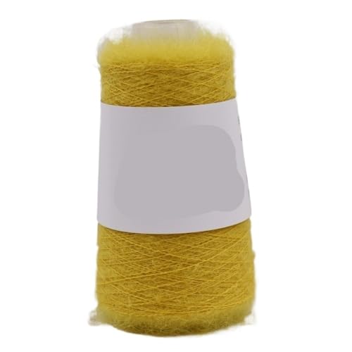 500 g, 6500 m, südafrikanisches Kid-Silk-Mohair-Garn – 55% Mohair for Handstricken dünner Pullover und for DIY-Projekte(27color) von LiuliuBull