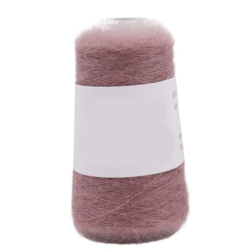 500 g, 6500 m, südafrikanisches Kid-Silk-Mohair-Garn – 55% Mohair for Handstricken dünner Pullover und for DIY-Projekte(57Color) von LiuliuBull