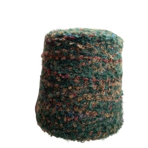 500 g 45% Wolle, gefärbter Schlingenwollfaden for Handstricken – weiches Häkelgarn for Schals und Tücher von LiuliuBull