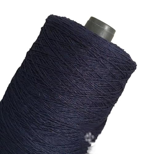 500 g Baumwollgarn for Stricken und Häkeln – ideal for handgefertigte Kleidung und Accessoires(Dark flower blue) von LiuliuBull