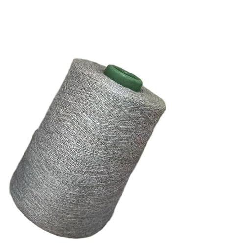 500 g Baumwollgarn for Stricken und Häkeln – ideal for handgefertigte Kleidung und Accessoires(Gray medium gray) von LiuliuBull