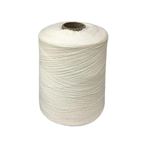 500 g Baumwollgarn for Stricken und Häkeln – ideal for handgefertigte Kleidung und Accessoires(Rice white) von LiuliuBull