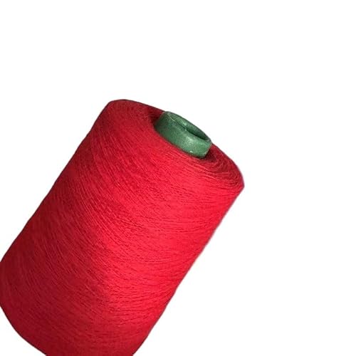500 g Baumwollgarn for Stricken und Häkeln – ideal for handgefertigte Kleidung und Accessoires(Rot) von LiuliuBull