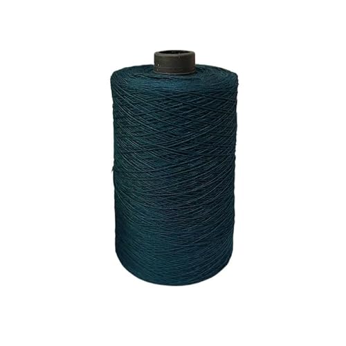 500 g Garn aus 100% Baumwolle for Handstricken – weiches Spitzenhäkelgarn for Pullover, DIY-Projekte und mehr(Lake blue) von LiuliuBull