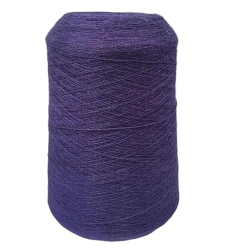 500 g Garn aus 100% Merinowolle for Häkeln und Stricken – weicher, dünner Faden for selbstgemachte Schals und Tücher – 1000 m handgefertigtes Garnmaterial(Color25) von LiuliuBull
