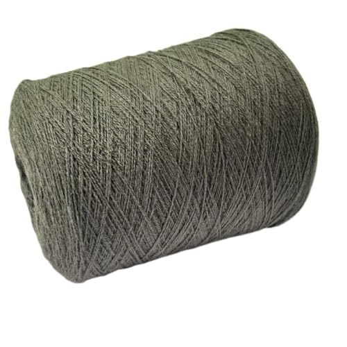 500 g Handstrickgarn aus Merinowolle und Yakwolle – 50% Merino, 50% Yak – perfekt for Pullover und Schals(Army Green) von LiuliuBull