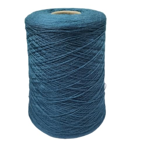 500 g Handstrickgarn aus Merinowolle – weiches, warmes Häkelgarn for Pullover, Schals, Mützen und Decken(Indigo) von LiuliuBull