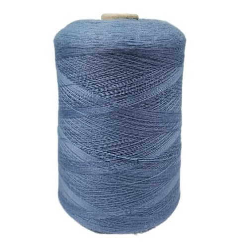 500 g Handstrickgarn aus Merinowolle – weiches, warmes Häkelgarn for Pullover, Schals, Mützen und Decken(Silver) von LiuliuBull